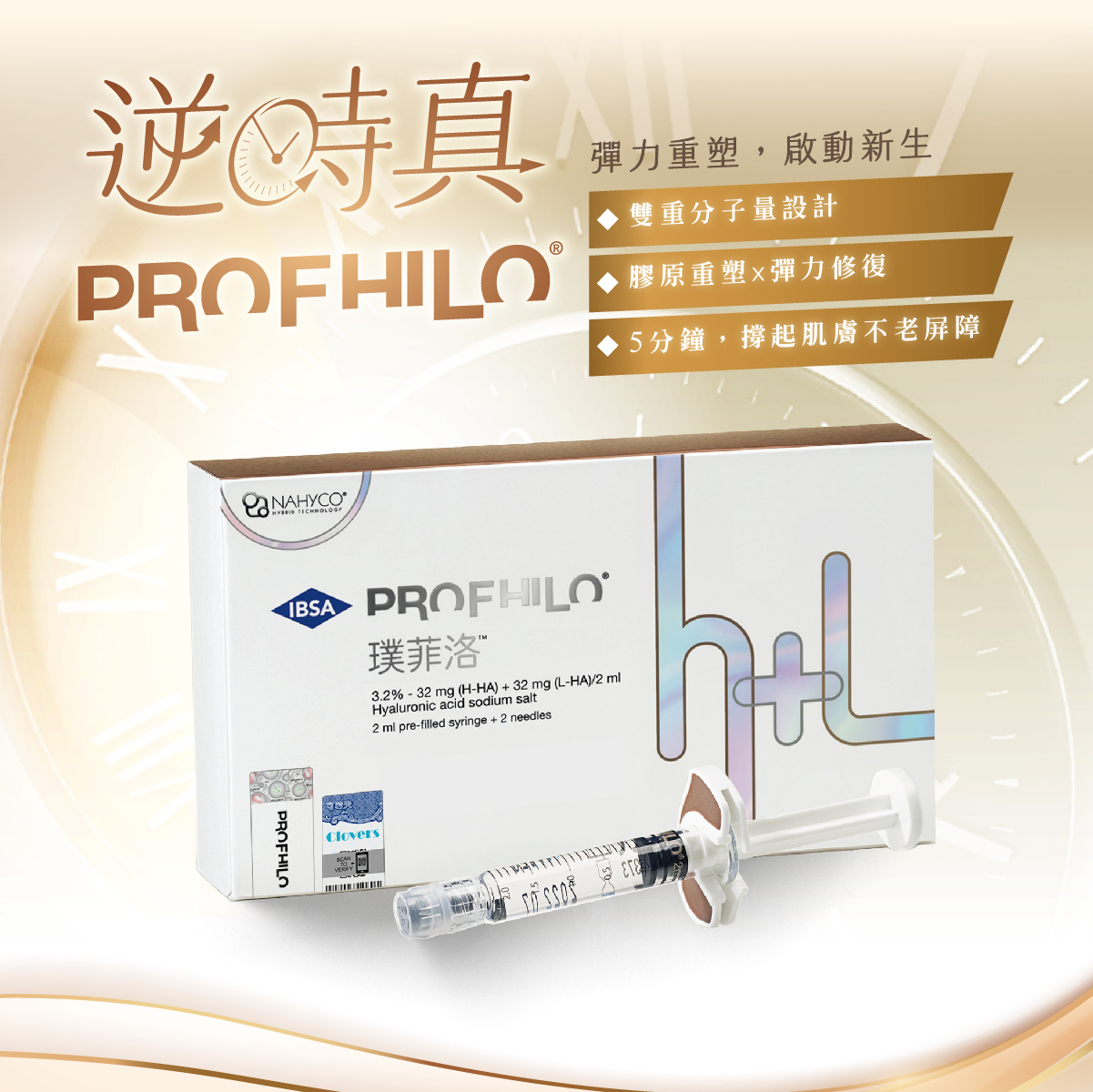 逆時針 Profhilo