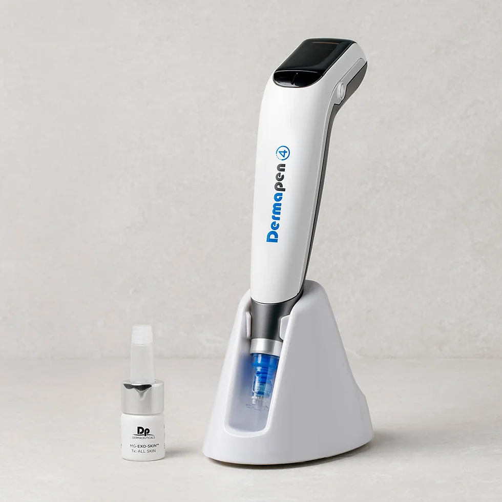 得美微針筆 Dermapen 4™ 透過高頻垂直微針技術，促進膠原蛋白增生，有效改善痘疤、毛孔粗大與細紋問題。與傳統微針滾輪相比，Dermapen 4™ 修復期短、疼痛感低，適合想快速恢復光滑膚質的族群，是現代醫美診所推薦的先進微針療程！